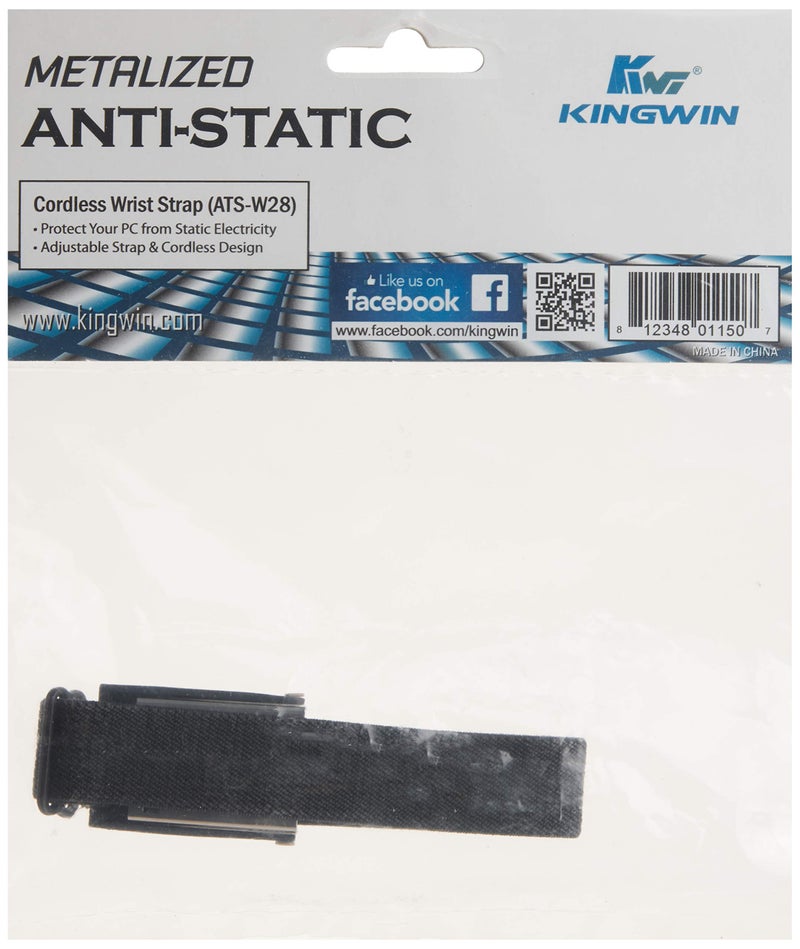 Kingwin Anti-Static Cordless Wrist Strap, Protect Your PC from Static Electricity. Adjustable Strap Fits Your Wrist Comfortably, Ground Yourself when Working on Sensitive Electronics - Image 3